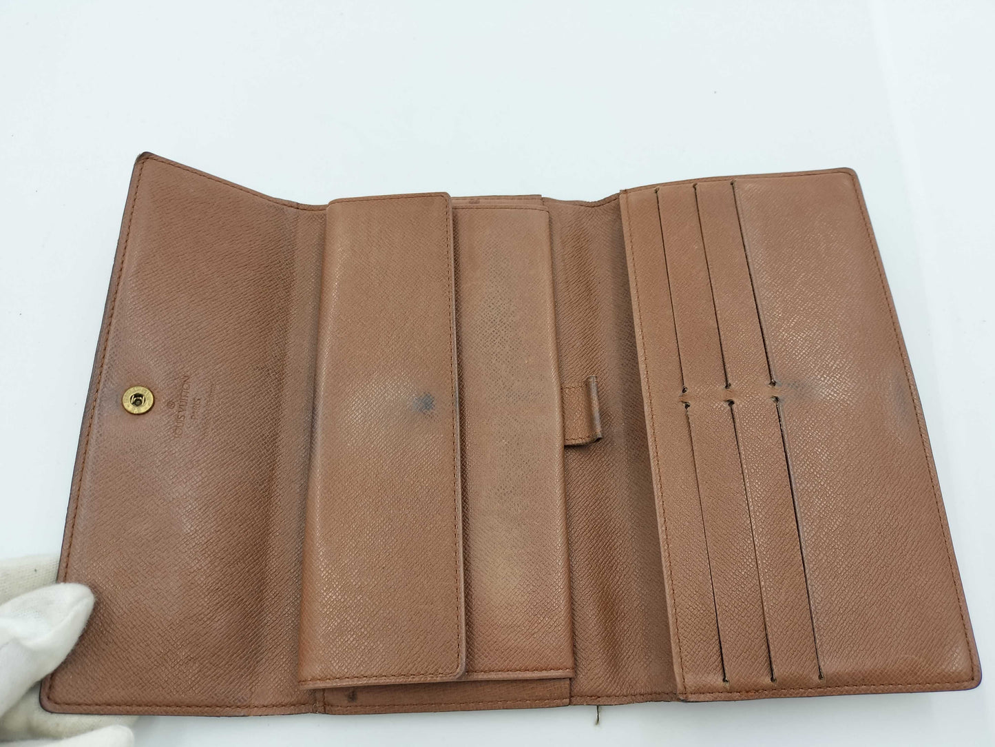 LOUIS VUITTON Monogram Portefeuille Sarah Wallet