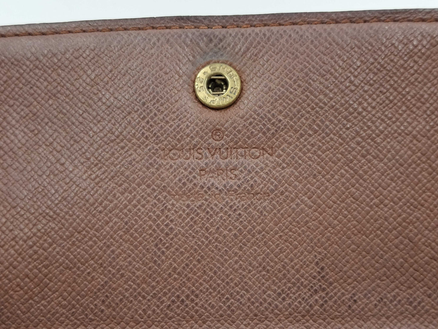 LOUIS VUITTON Monogram Portefeuille Sarah Wallet