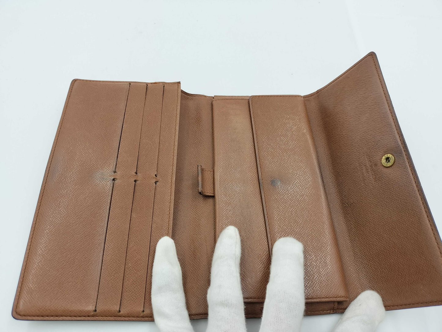 LOUIS VUITTON Monogram Portefeuille Sarah Wallet