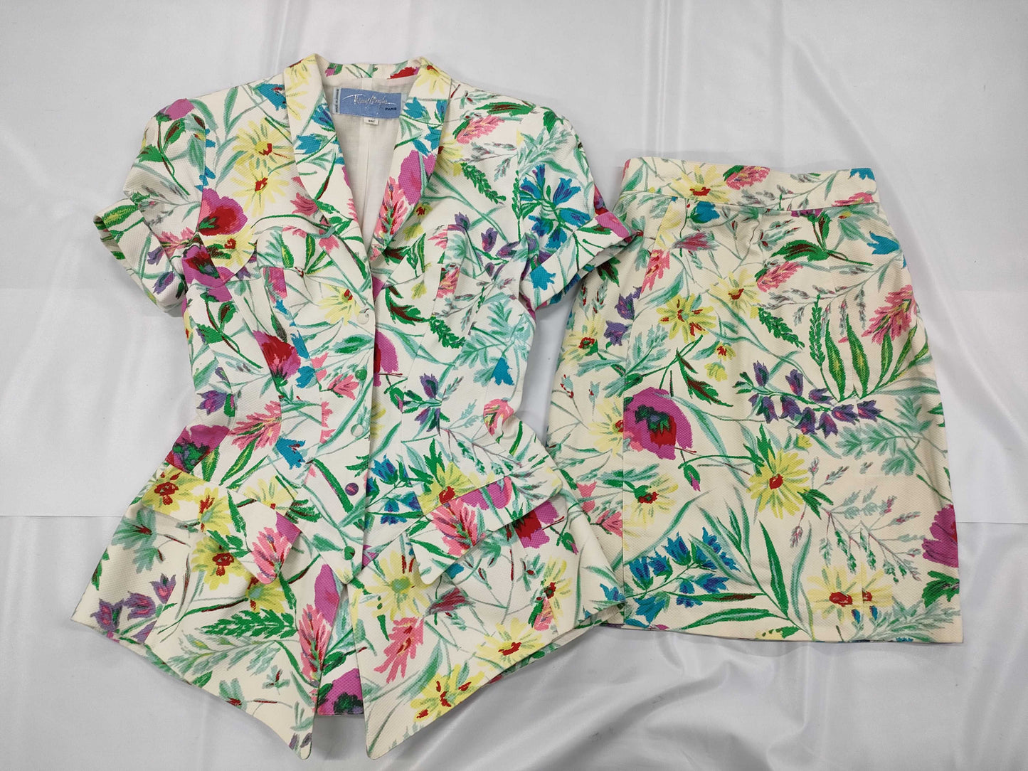 Thierry Mugler Floral Set Other Apparel