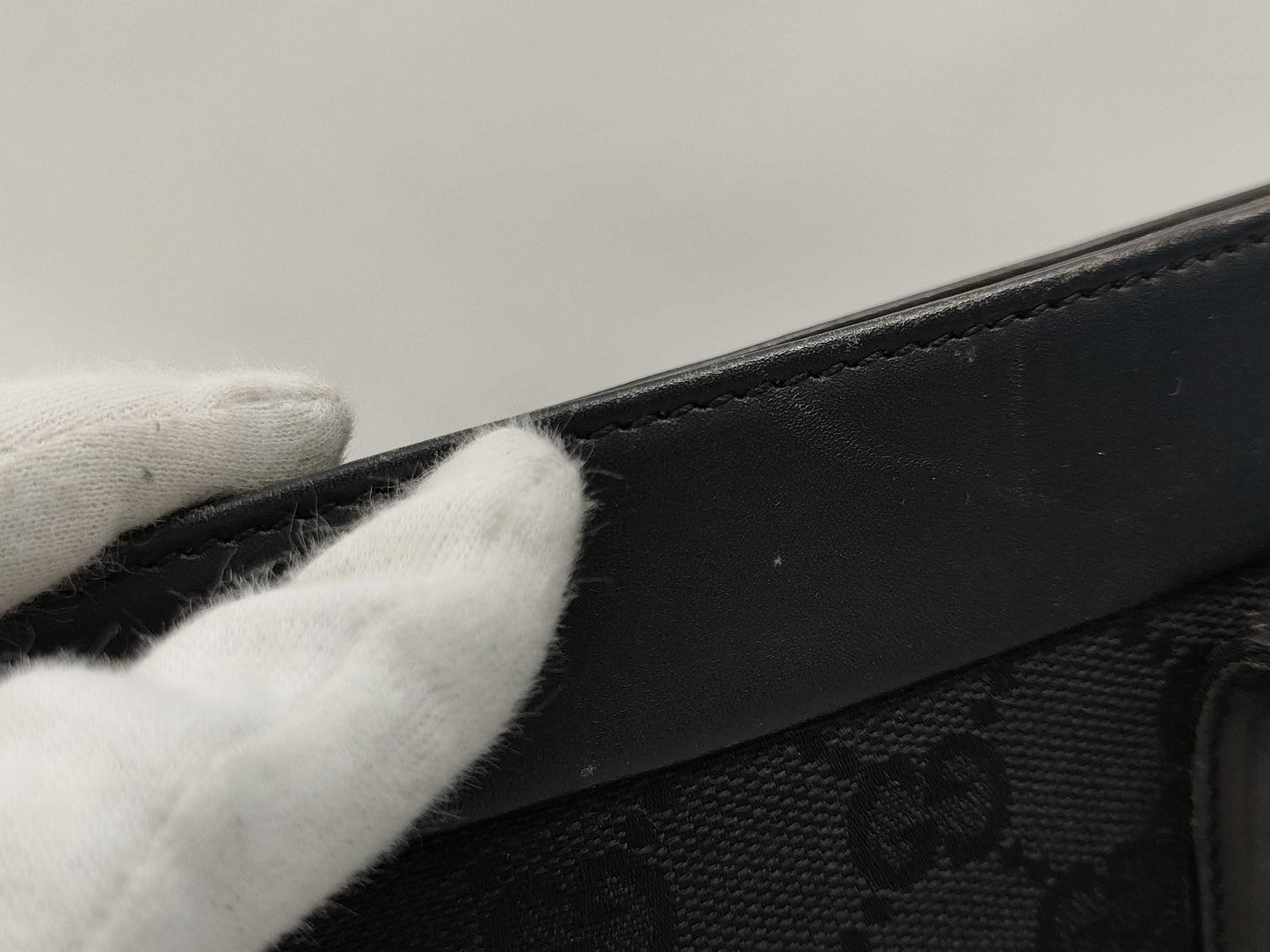 GUCCI GG Canvas Hand Tote Bag 33890