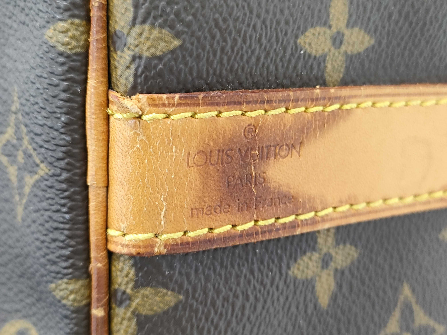 LOUIS VUITTON Monogram M41416 Keepall Bandouliere 50 Boston Bag