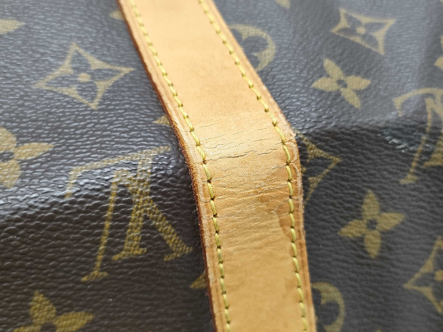 LOUIS VUITTON Monogram M41416 Keepall Bandouliere 50 Boston Bag