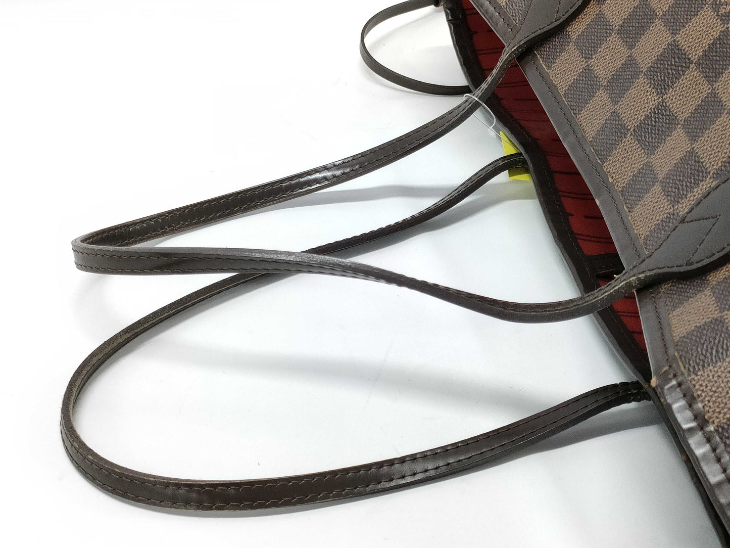 LOUIS VUITTON Damier N41358 Neverfull MM Tote Bag