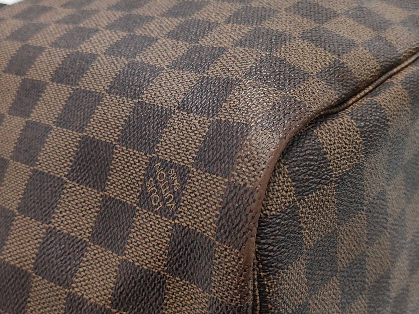 LOUIS VUITTON Damier N41358 Neverfull MM Tote Bag