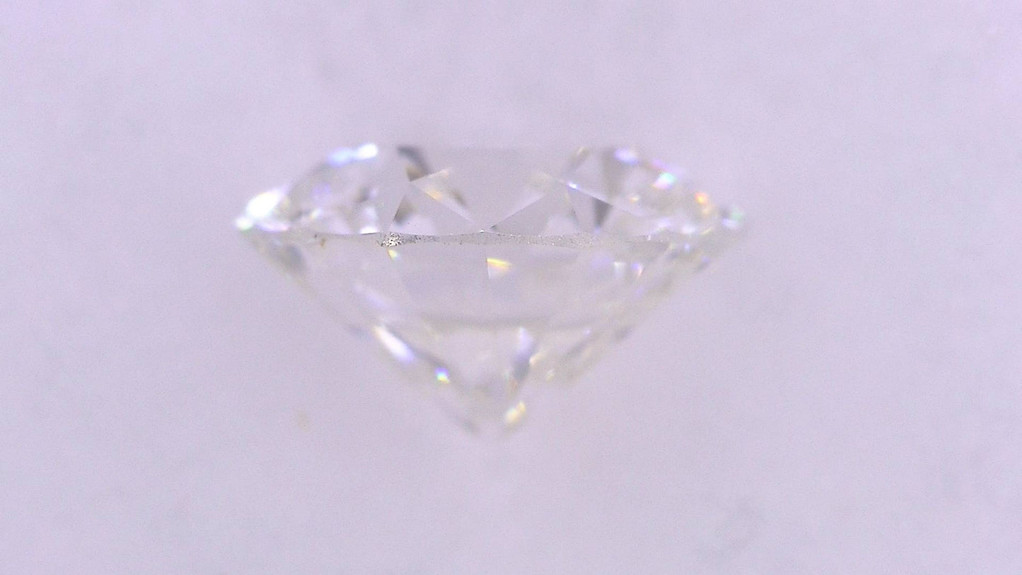 0.507ct F VVS-1 GOOD/GD/GD STRONG BLUE NATURAL 5.19-5.21X3.10mm Diamond Loose