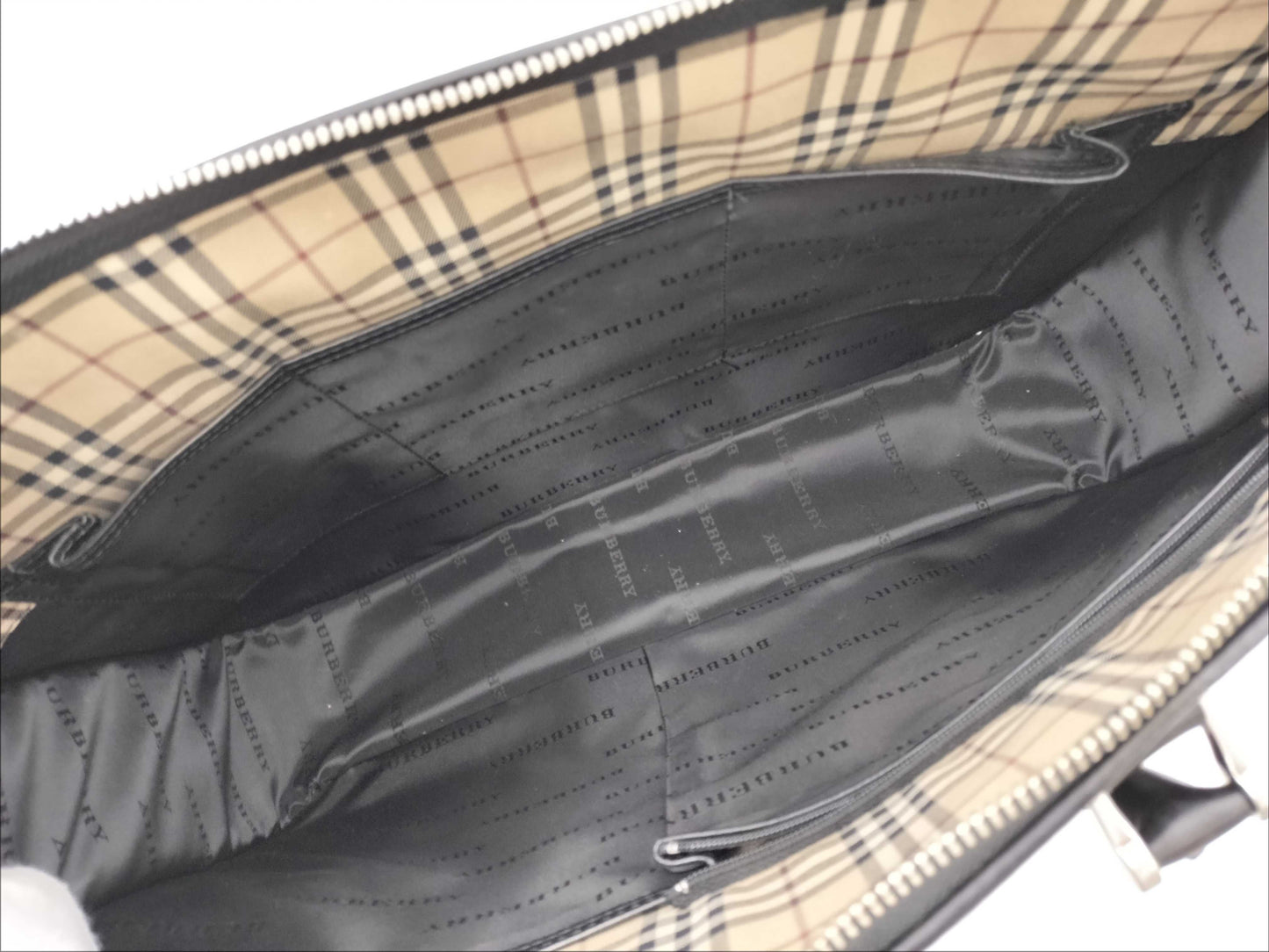 BURBERRY 2-way business bag