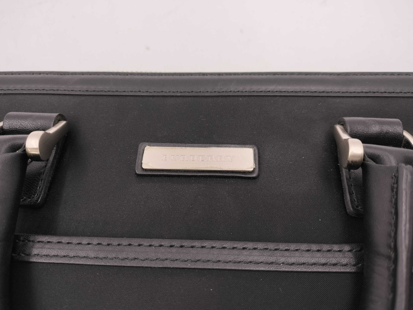 BURBERRY 2-way business bag