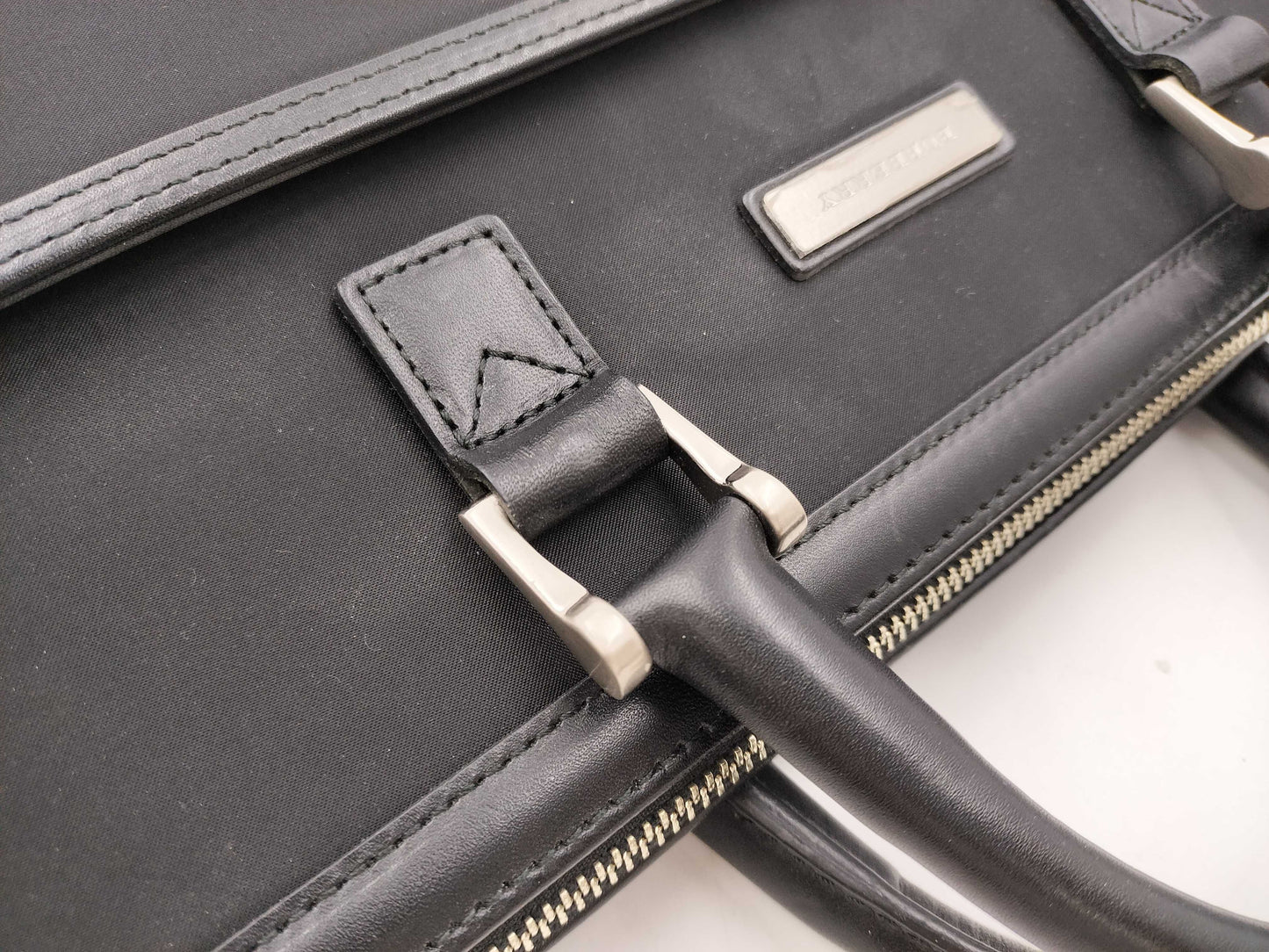 BURBERRY 2-way business bag