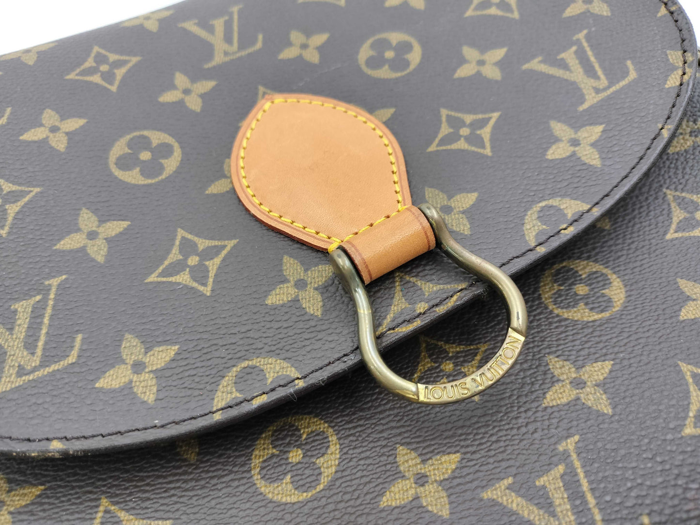 LOUIS VUITTON Monogram M51242 Saint-Cloud Shoulder Bag