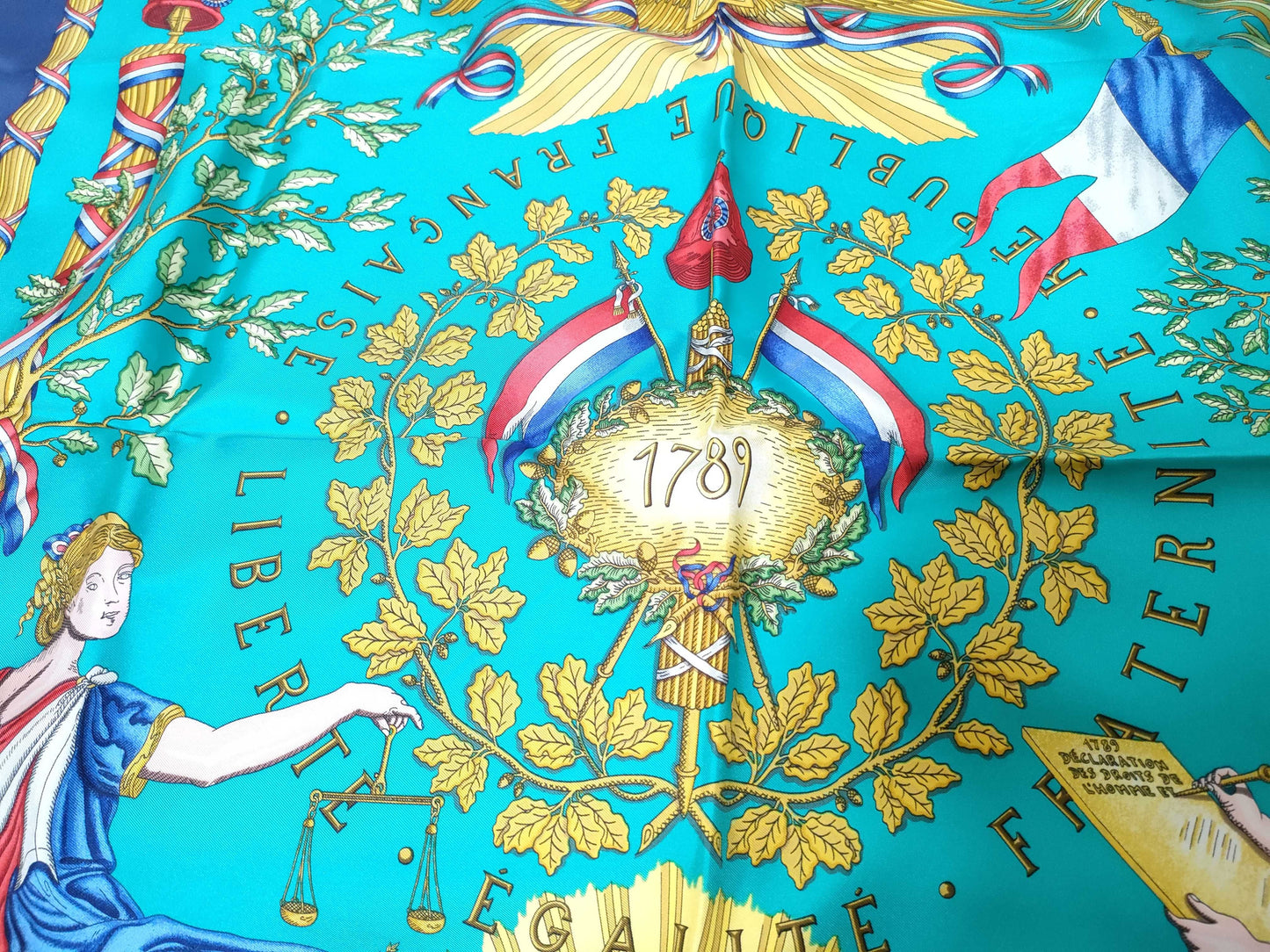 HERMES Carré 90 Scarf Commemorating the French Revolution