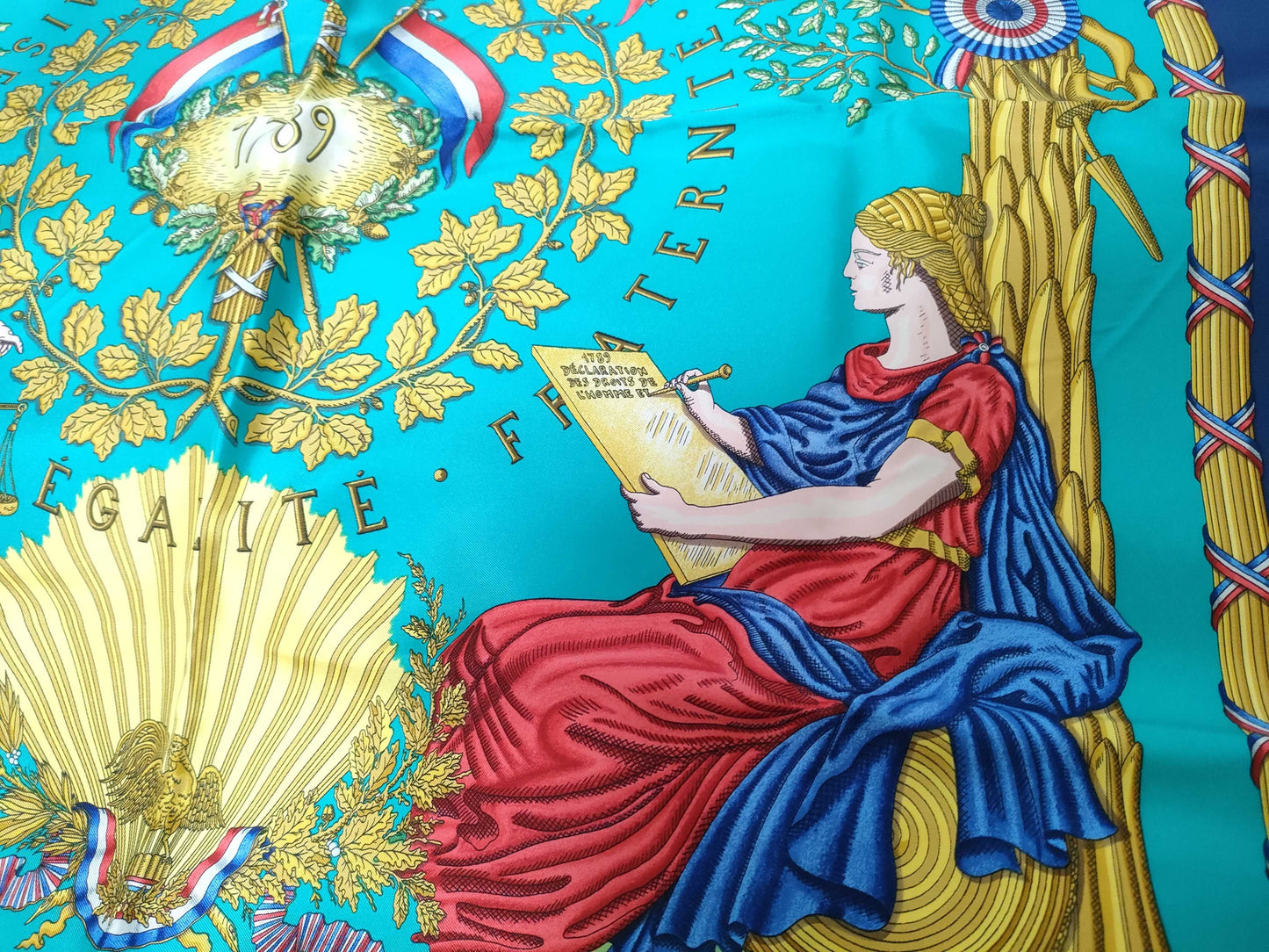 HERMES Carré 90 Scarf Commemorating the French Revolution