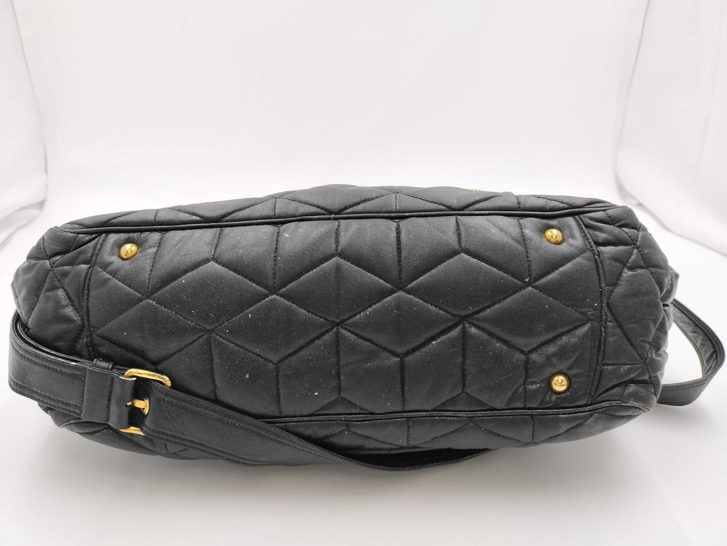 Miu Miu 2-Way Shoulder Handbag Black Handbag