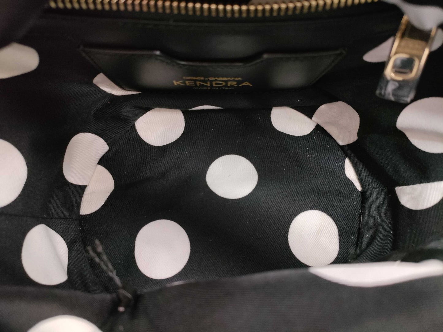 DOLCE & GABBANA Kendra Handbag with Stitch