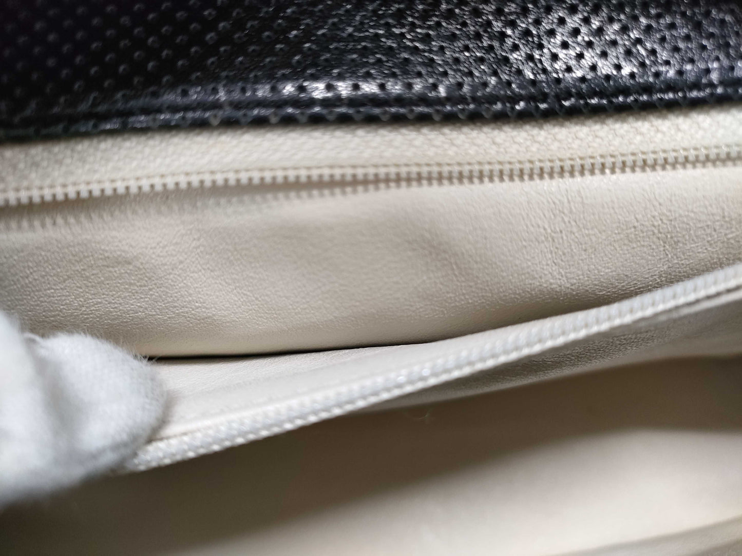 CHANEL Perforated Coco Turnlock One-Shoulder Shoulder Bag