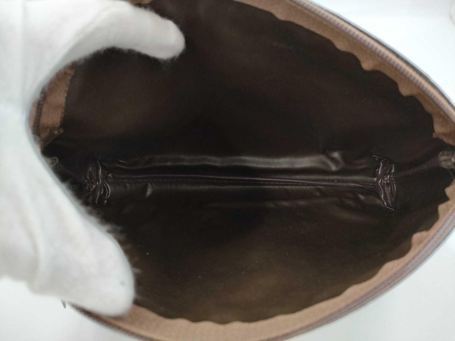 BURBERRY Check Pouch with Tag