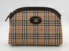 BURBERRY Check Pouch with Tag