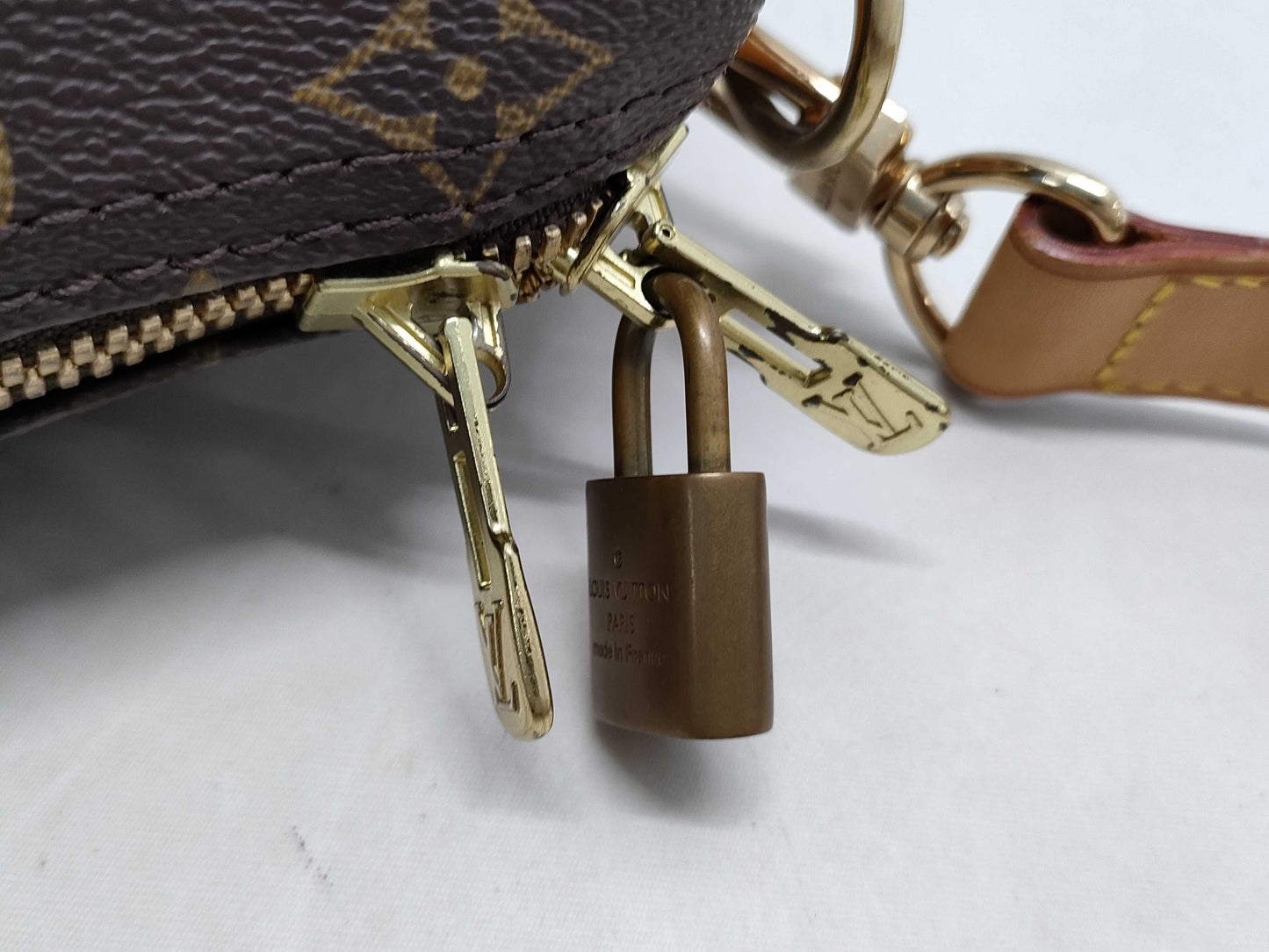 LOUIS VUITTON Monogram M41418 Keepall Bandouliere 45 Boston Bag