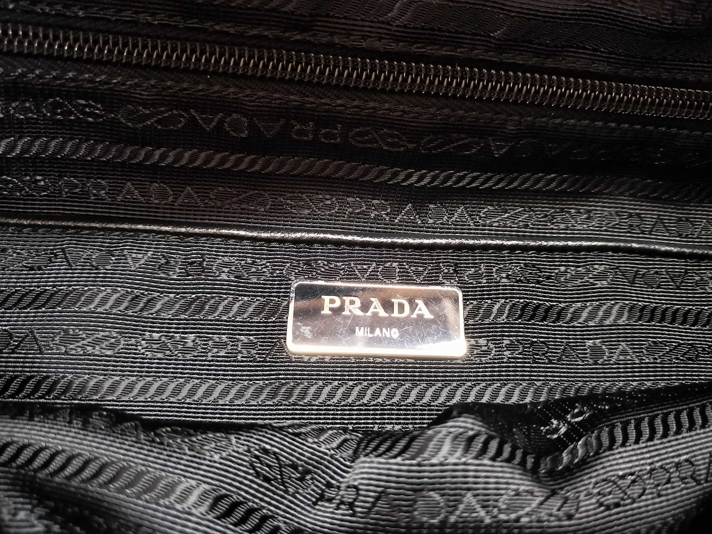 PRADA nylon handbag