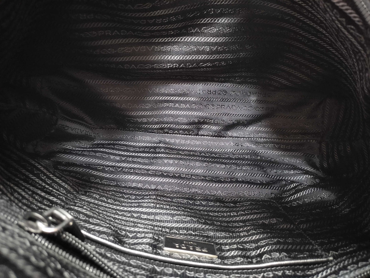 PRADA nylon handbag