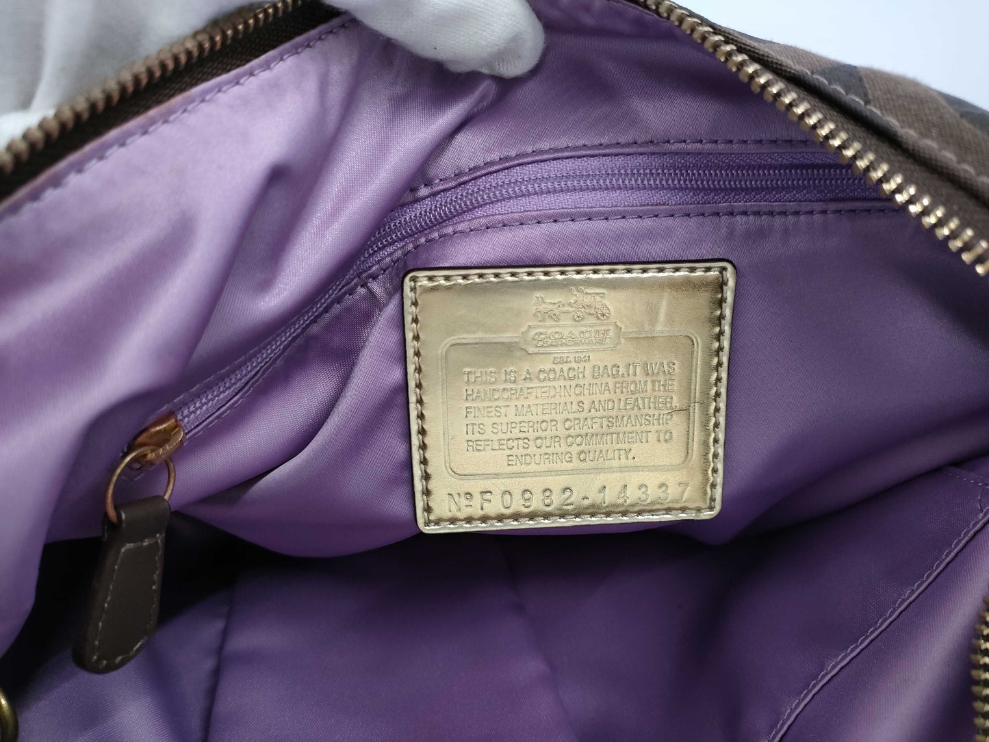 COACH Signature 4-Piece Bag Set