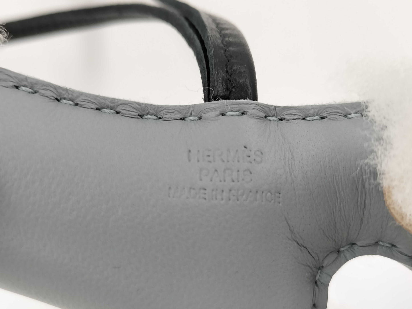HERMES Buddy Charm K Stamp Key Case/Key Holder