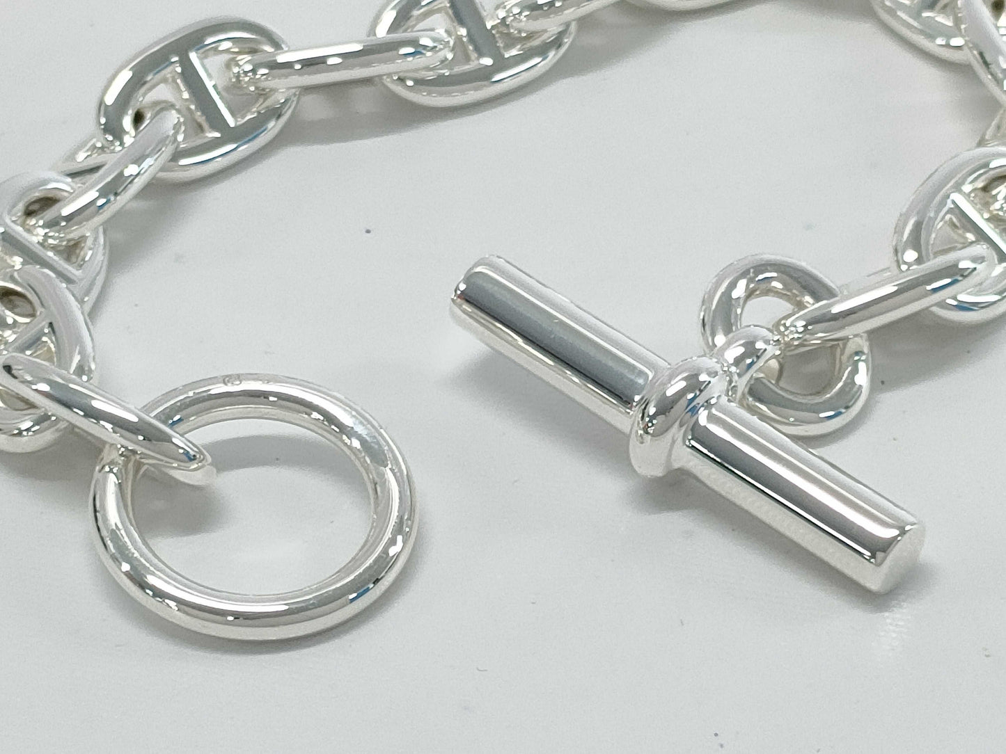 HERMES Chaine d'Ancre MM 15-link bracelet/bangle