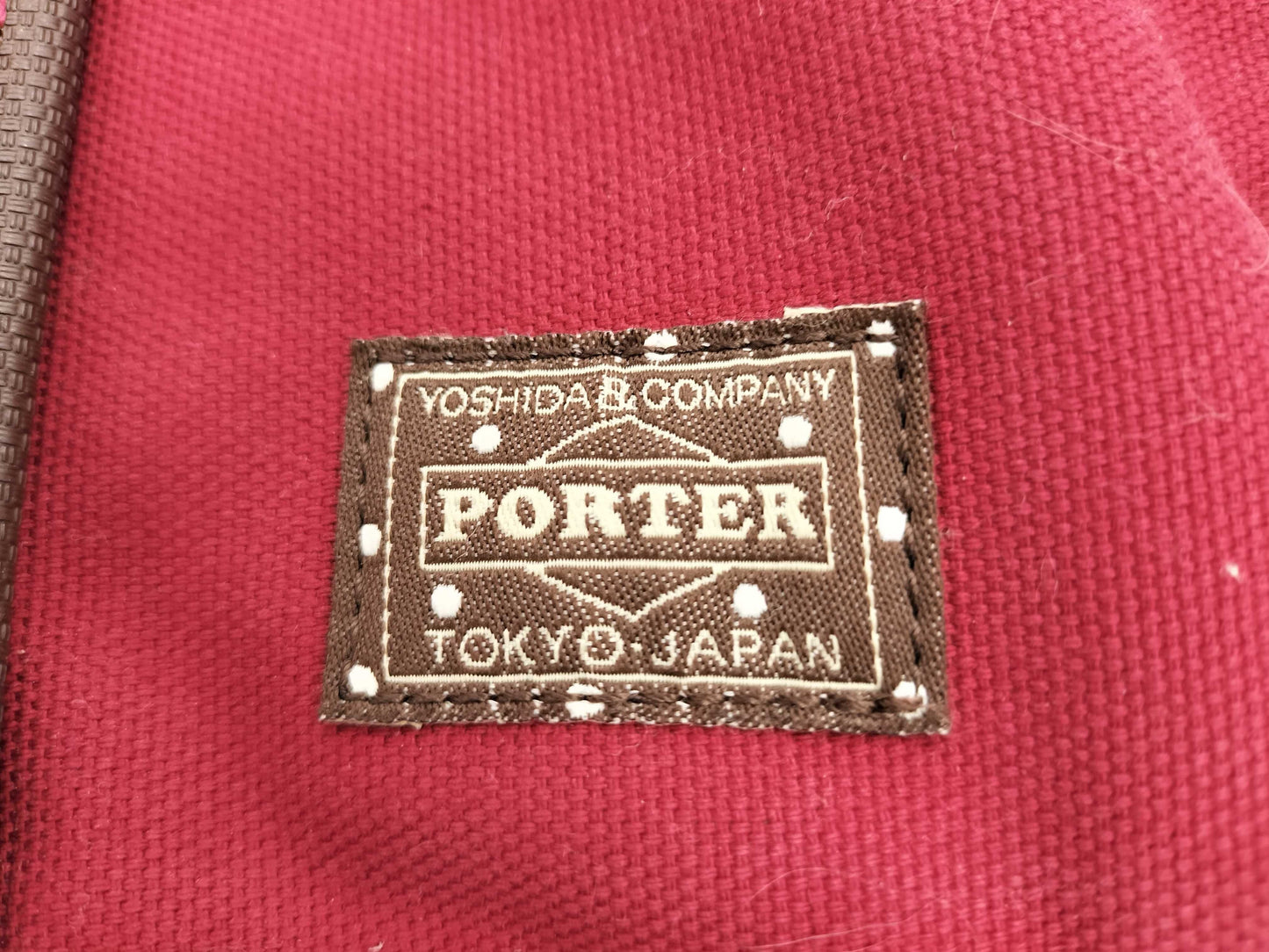 PORTER PORTER Canvas Tote Bag