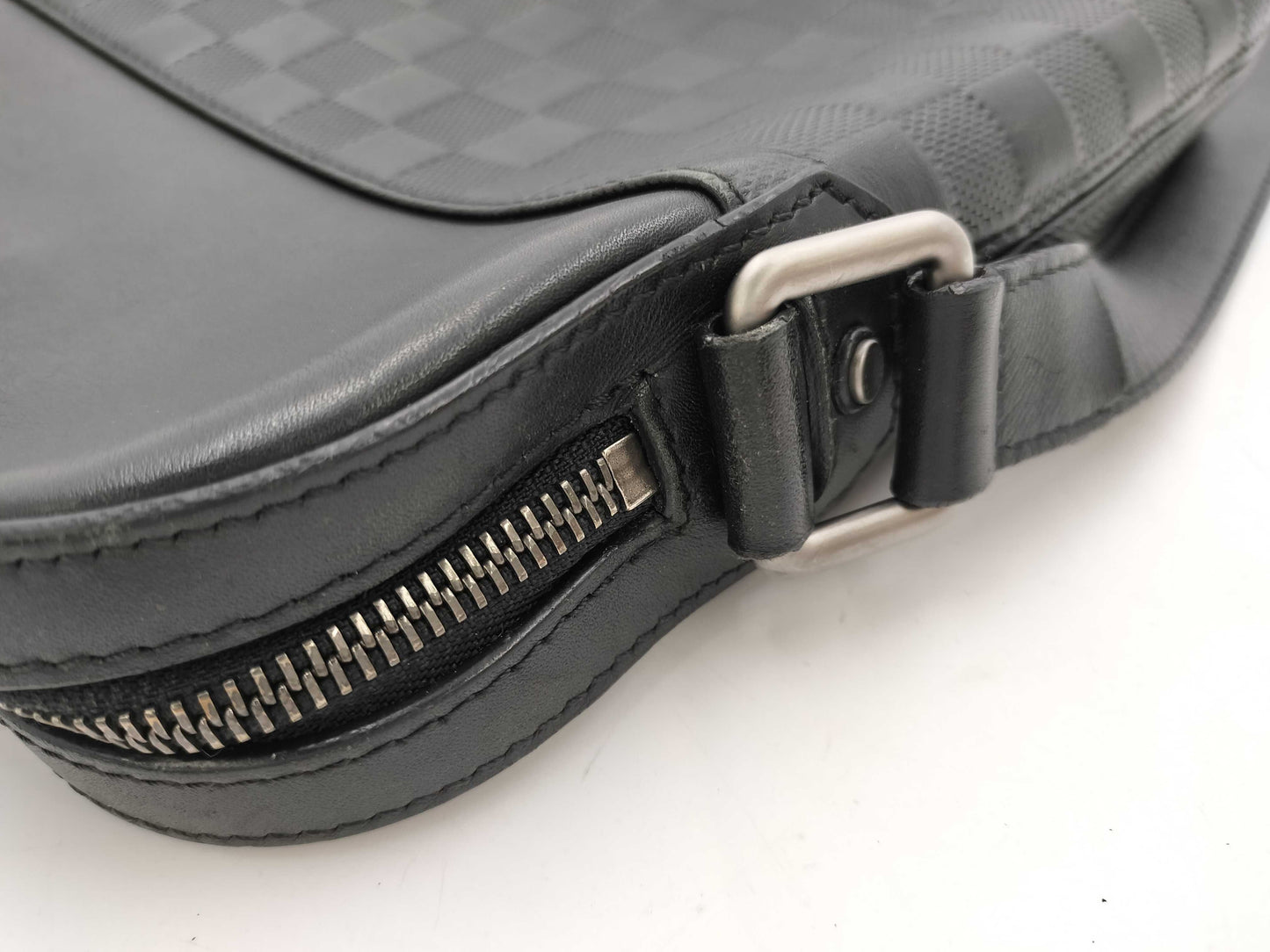 LOUIS VUITTON Damier Damier Infini Pochette District N23355 Shoulder Bag