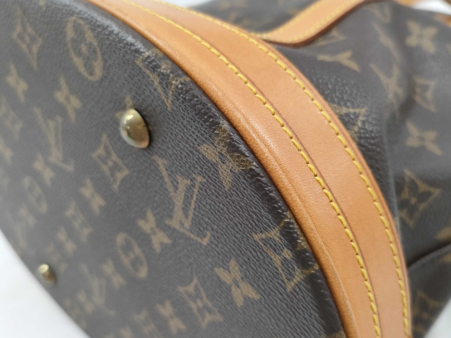 LOUIS VUITTON FL1011 Monogram Bucket Tote Bag