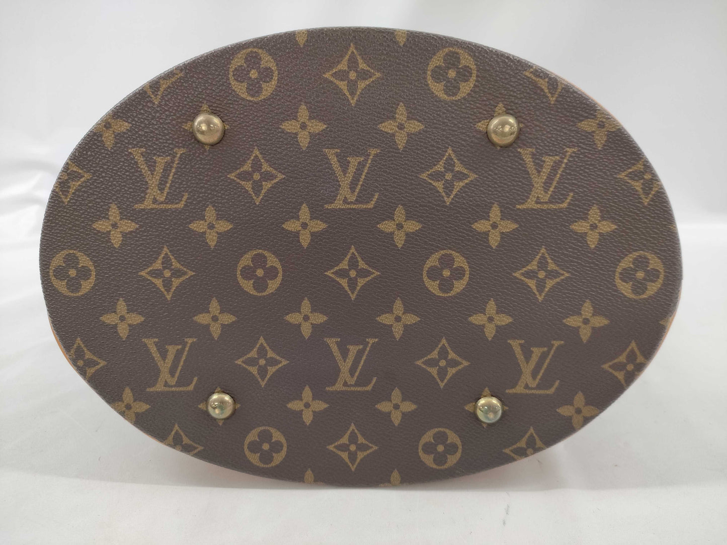 LOUIS VUITTON FL1011 Monogram Bucket Tote Bag
