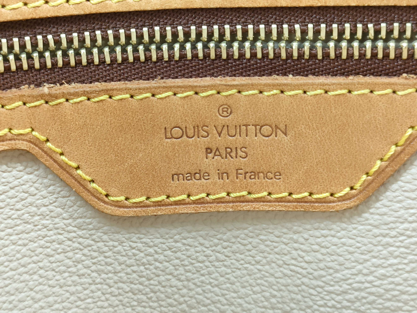LOUIS VUITTON FL1011 Monogram Bucket Tote Bag