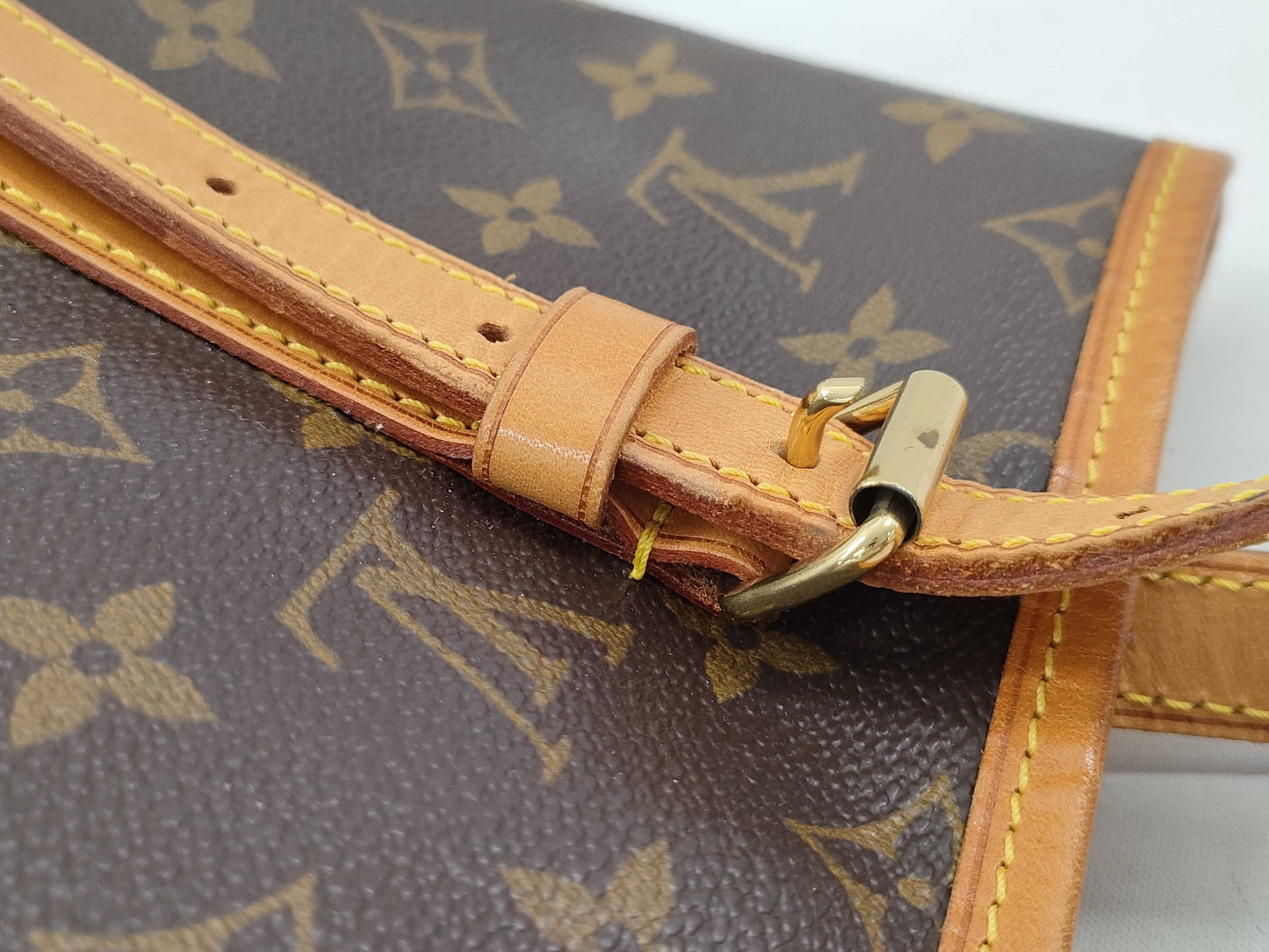 LOUIS VUITTON FL1011 Monogram Bucket Tote Bag