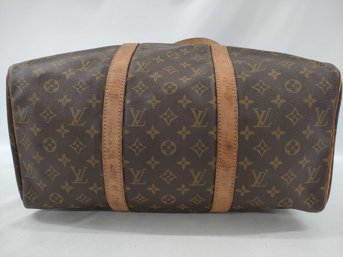 LOUIS VUITTON Monogram Sax Souple Large Boston Bag