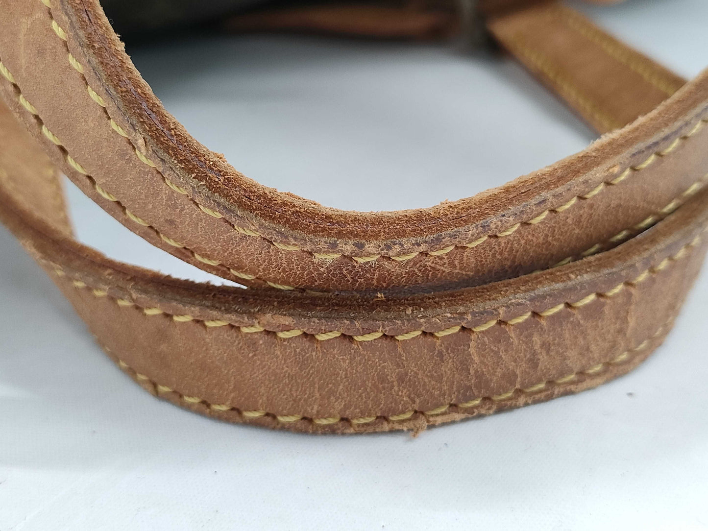 LOUIS VUITTON Monogram Sax Souple Large Boston Bag