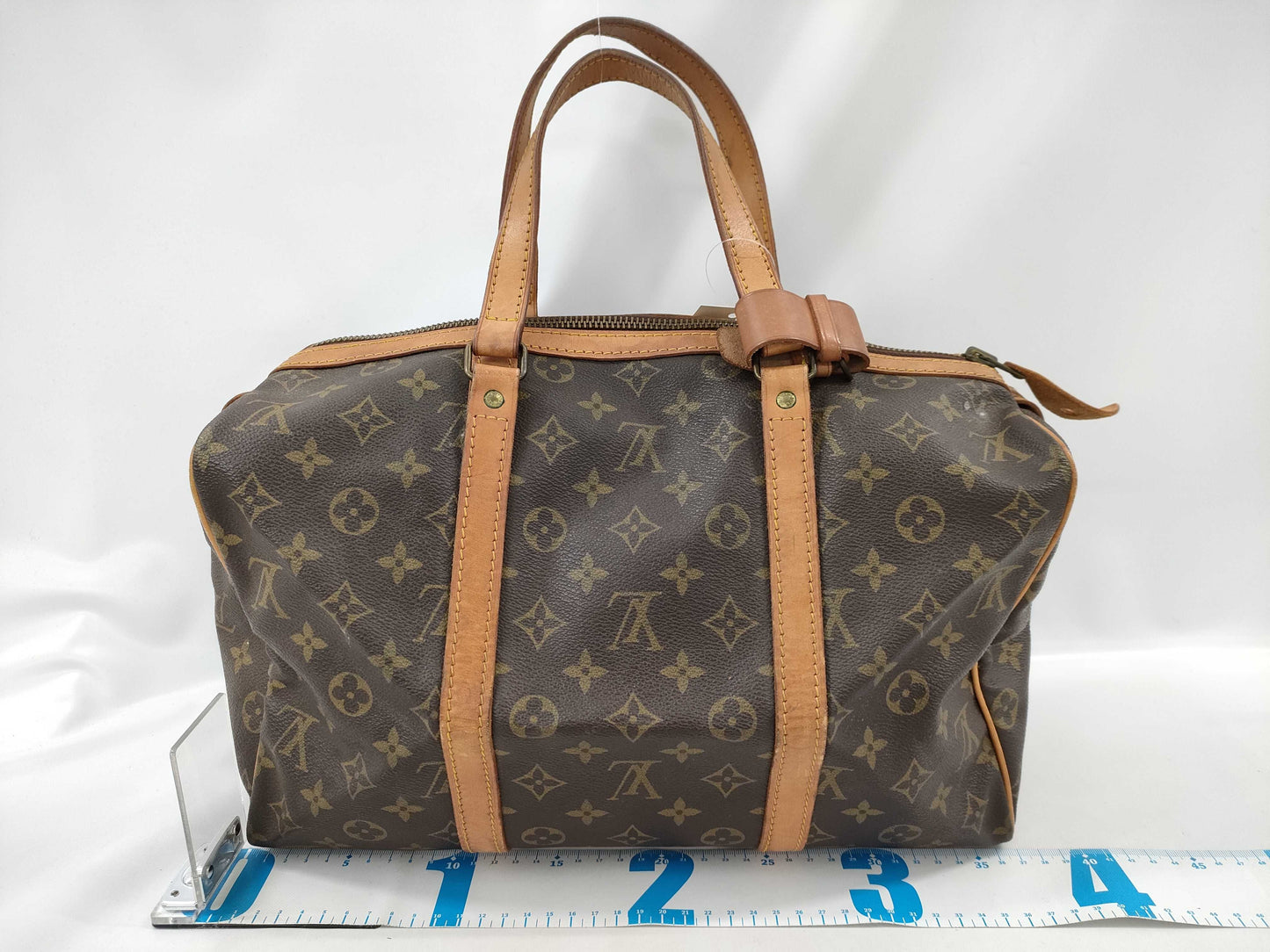 LOUIS VUITTON Monogram Sax Souple Medium Boston Bag