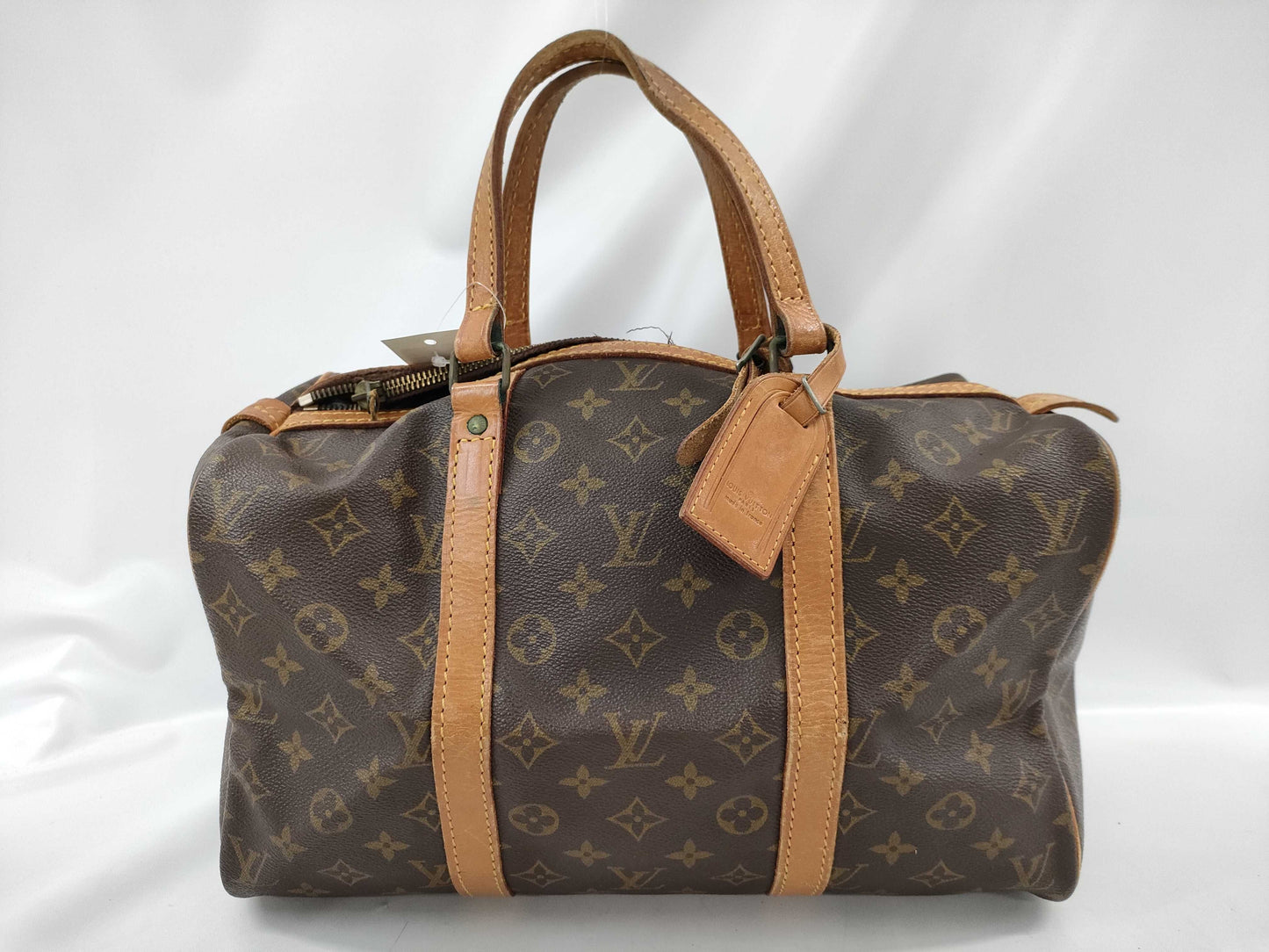 LOUIS VUITTON Monogram Sax Souple Small Boston Bag