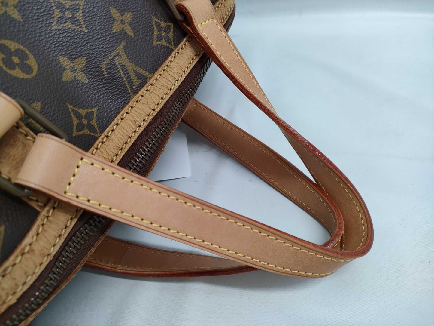 LOUIS VUITTON Monogram Sax Souple Boston Bag