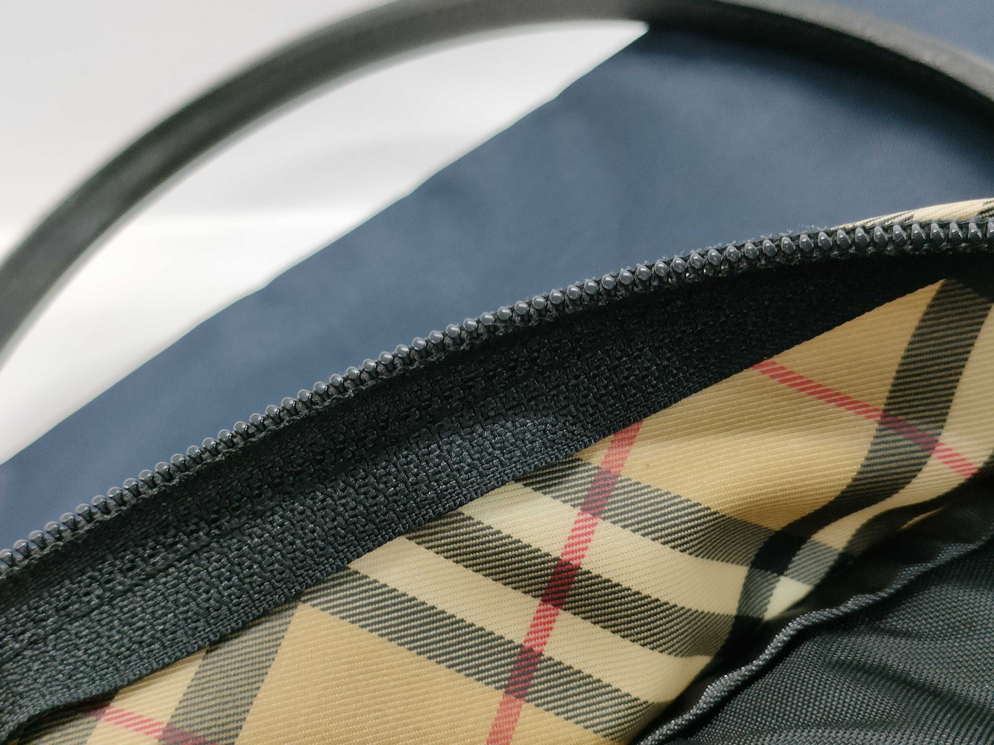 BURBERRY Blue Tote Bag