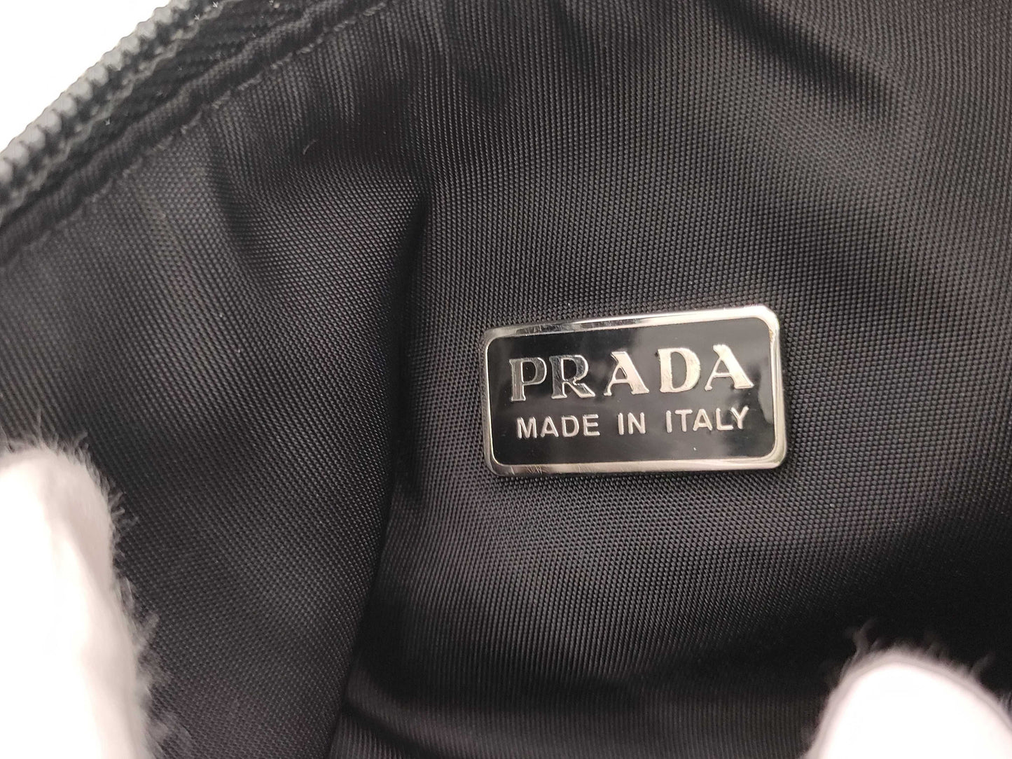 PRADA nylon mini handbag