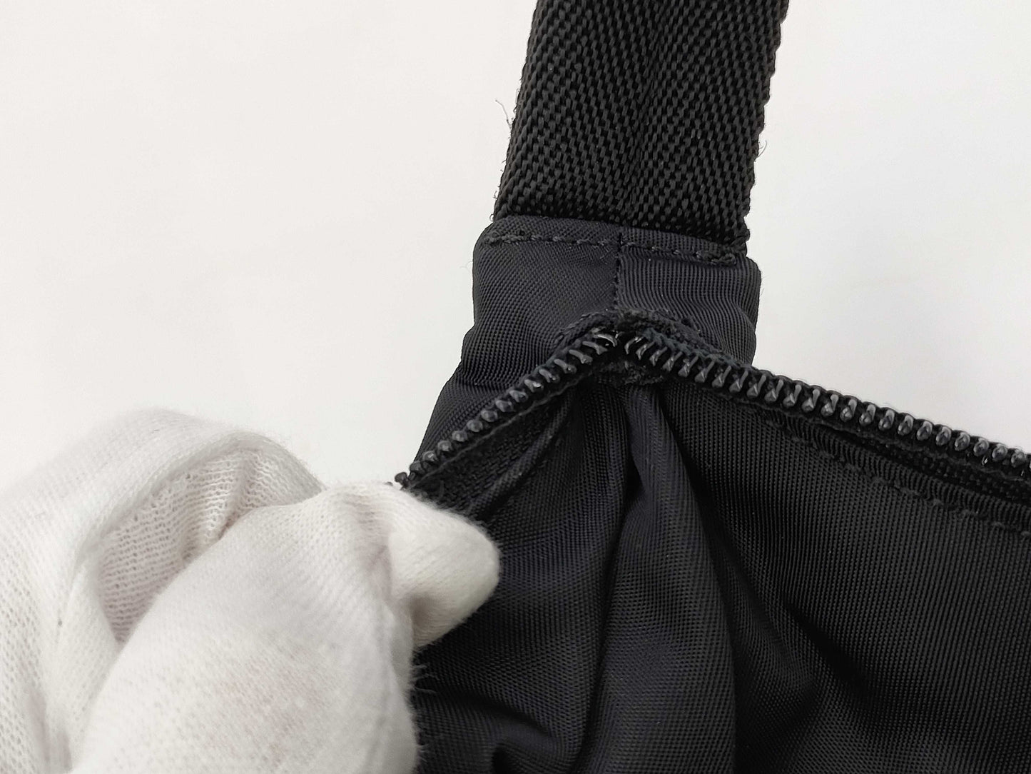 PRADA nylon mini handbag
