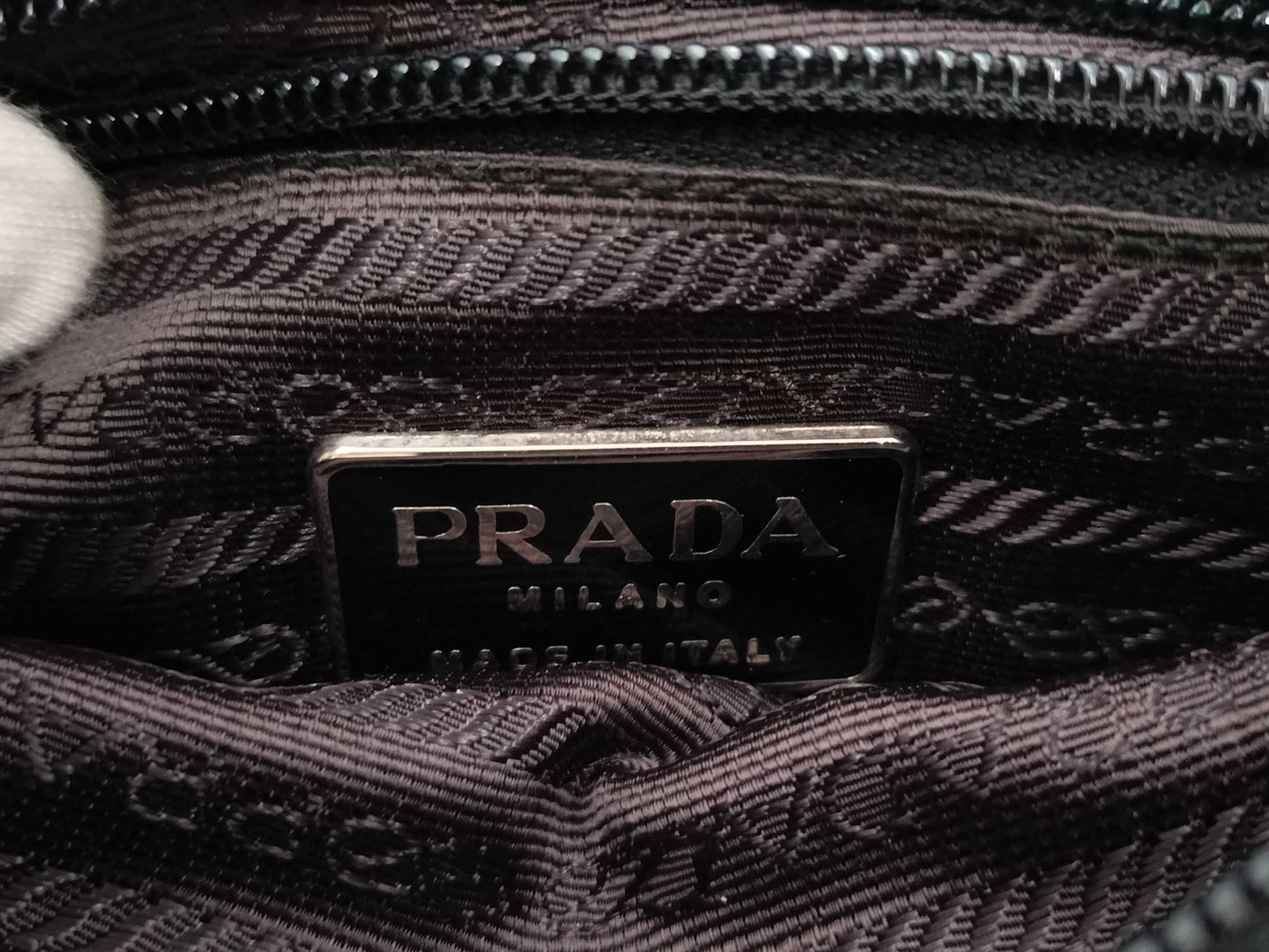 PRADA Nylon Mini Tote Handbag