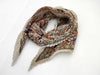 HERMES Carré CHASSE EN INDE Indian Hunting Pleated Scarf