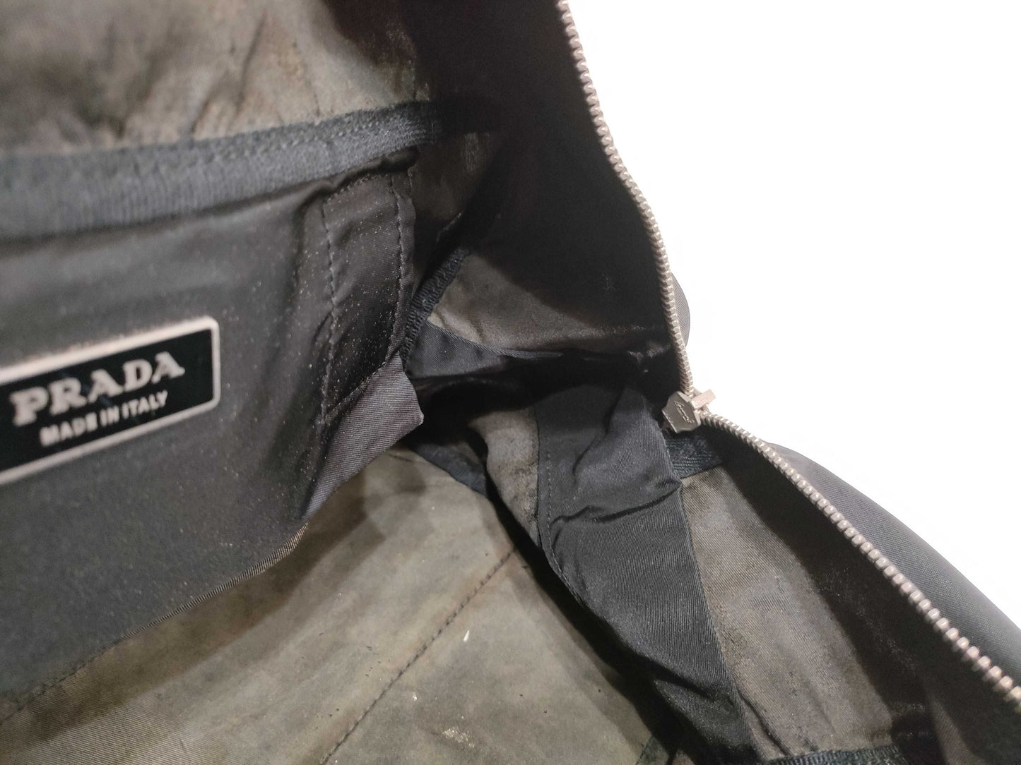 PRADA nylon tote handbag