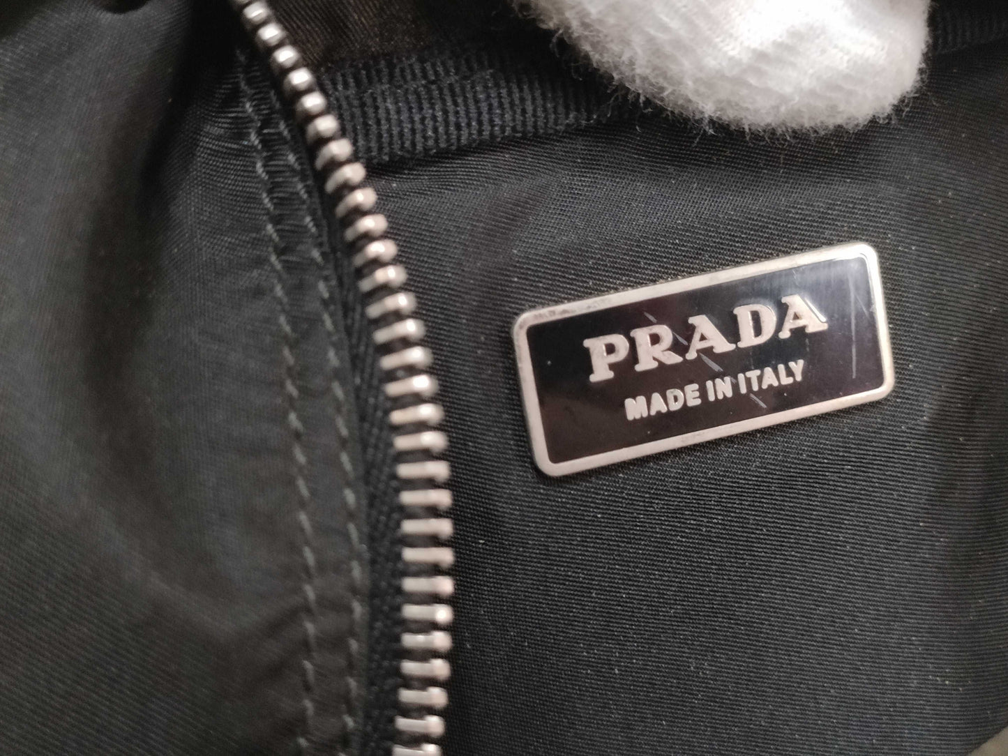 PRADA nylon tote handbag