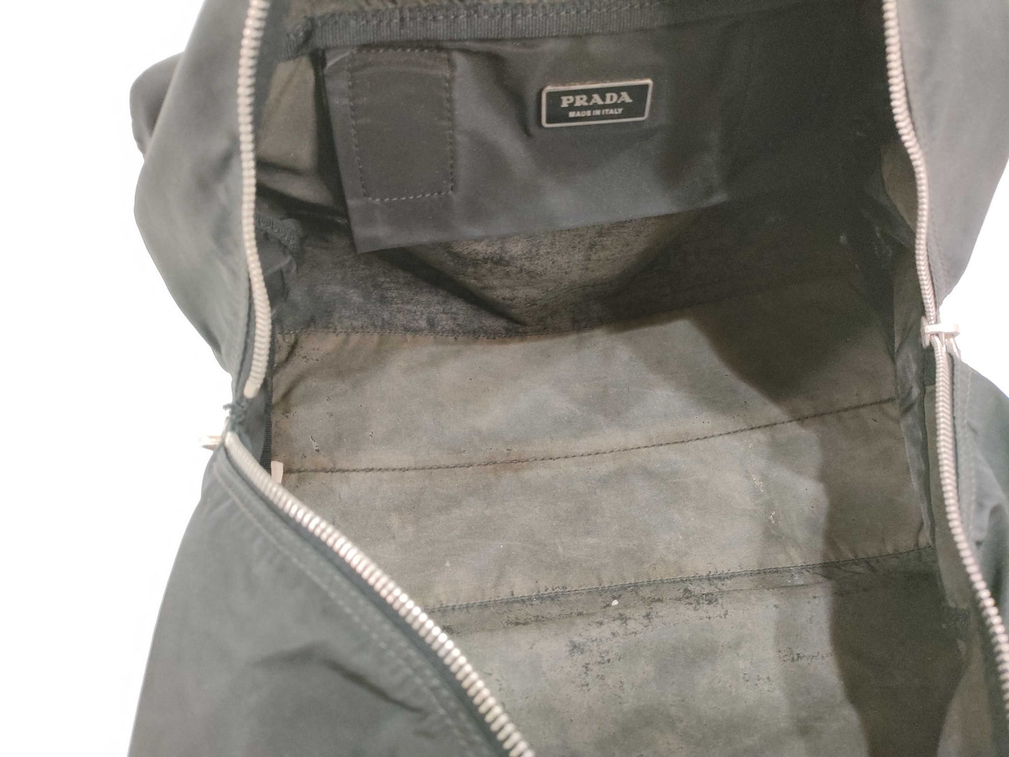 PRADA nylon tote handbag