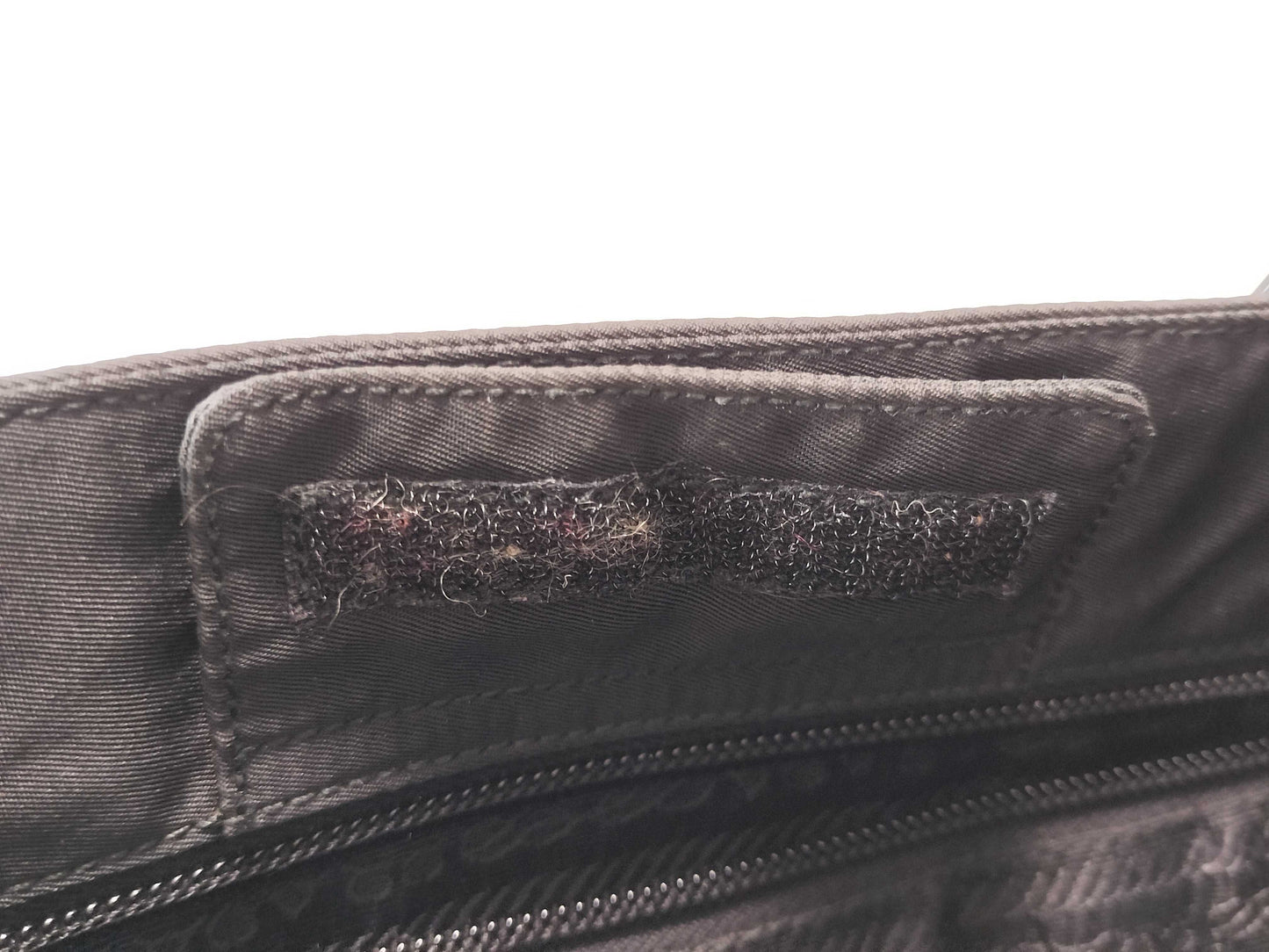 PRADA nylon plastic shoulder bag