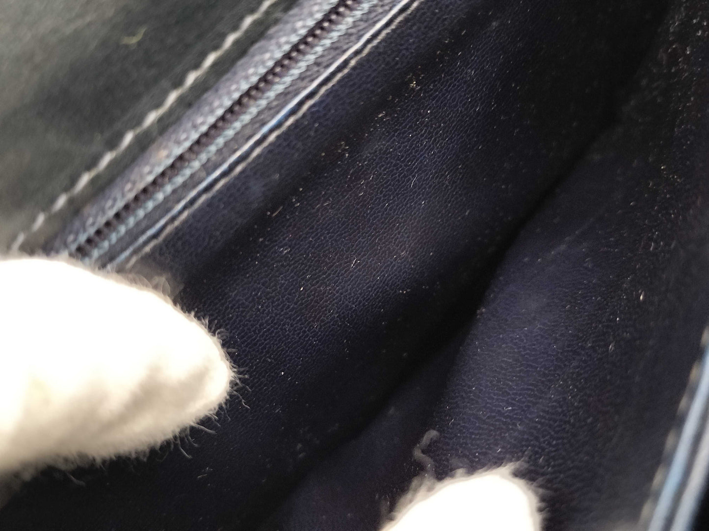 CELINE denim shoulder bag shoulder bag