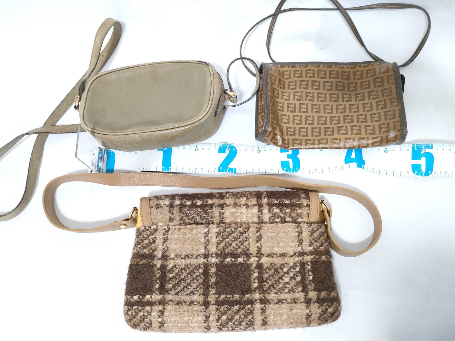 Fendi, Gucci, and Dolce & Gabbana 3-piece bag