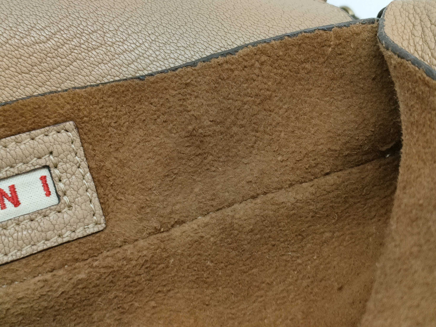 Marni Leather One-Shoulder Shoulder Bag